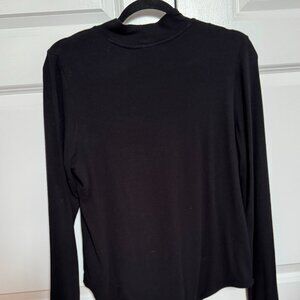 Black Turtleneck Bodysuit